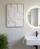 Modern Dimensional Wall Art - Abstract Geometric Sculpture - Plaster Painting - Textured Relief - Perfect Housewarming Gift | Wall Sculpture in Wall Hangings by Vaiva Art Atelier