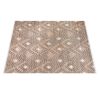 Modern Geometric Area Beige & Ivory Diamond Pattern Rug | Area Rug in Rugs by Swiflo