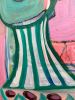 Pink Illusion | Original Acrylic Painting | Oil And Acrylic Painting in Paintings by Aleea Jaques ,