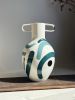 The Buste vase Terre saline 3 | Vases & Vessels by Laura Dujoncquoy