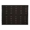 Black Brown Color Goat Hair Kilim, Made of Natural Undyed | Area Rug in Rugs by Vintage Pillows Store. Item composed of wool and fiber