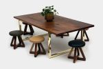 GAX 48 Dining Table | Tables by ARTLESS. Item composed of wood & steel