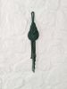 THE PIPA Small Modern Macrame Wall Hanging in Forest Green | Wall Hangings by Damaris Kovach