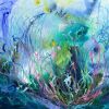 Ethereal | Oil And Acrylic Painting in Paintings by Checa Art. Item composed of canvas & synthetic