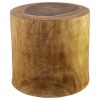 Haussmann® MP Stump ET 19 in D Top x 20 in D Base x 18 in H | Coffee Table in Tables by Haussmann®