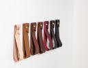 Medium Leather Pull [Flag End] | Hardware by Keyaiira | leather + fiber | Artist Studio in Santa Rosa. Item composed of leather