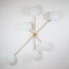 Stella Tribute | Flush Mounts by DESIGN FOR MACHA. Item composed of brass and glass