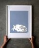 Russell Sleeping | Work by The Ugly Cat Studio