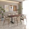 Onda Epoxy Filled Walnut Rectangular Dining Table / Desk | Tables by Holzsch