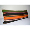 16" X 40" Queen Boho Woven Bedding Kilim Pillow Cover | Sham in Linens & Bedding by Vintage Pillows Store. Item made of cotton with fiber