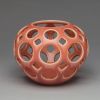 Openwork Orb Vessel | Ornament in Decorative Objects by Lynne Meade. Item made of stoneware
