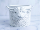 Planter Highland Cow Head | Plant Stand in Plants & Landscape by Kimi Craft Corner