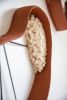 CLEARING | Wall Sculpture in Wall Hangings by Keyaiira | leather + fiber. Item made of cotton & ceramic
