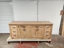 Model 1095 - Custom Double Sink Vanity | Countertop in Furniture by Limitless Woodworking. Item composed of maple wood in mid century modern or contemporary style
