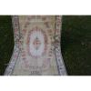 Hand Knotted Faded Yellow Wool Turkish Sparta Rug | Small Rug in Rugs by Vintage Pillows Store. Item made of cotton with fiber