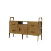 Wooden sideboard, Mid century modern, Midcentury furniture | Storage by Plywood Project. Item made of birch wood compatible with minimalism and mid century modern style