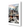 Depth of Feel - Photomontage | Photography by Beth Kerschen. Item composed of aluminum and paper