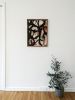 BOLD ABSTRACT #1, Original Framed Painting | Oil And Acrylic Painting in Paintings by Damaris Kovach. Item made of canvas & synthetic