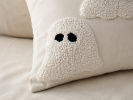 Ivory Tufted Ghost Pillow Cover | Pillows by Busa Designs