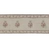 Vintage Needlepoint Turkish Kilim Runner with Floral Motifs | Runner Rug in Rugs by Vintage Pillows Store. Item composed of cotton and fiber