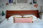 long lumbar pillow // blush velvet long lumbar pillow | Pillows by velvet + linen