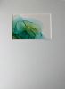 color study - green, botanical green, aquamarine blue | Watercolor Painting in Paintings by Megan Spindler