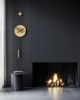Serenity | Clock in Decorative Objects by MCLOCKS. Item made of oak wood & steel