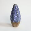 Oblique Slender in Coral Blue | Vase in Vases & Vessels by by Alejandra Design. Item made of ceramic