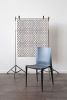 Gingham Check, Steel | Fabric in Linens & Bedding by Philomela Textiles & Wallpaper. Item composed of cotton