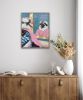 Kookaburra Featherdresser | Oil And Acrylic Painting in Paintings by Meredith H. Item composed of canvas compatible with boho and contemporary style