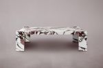 Enigma Calacatta Viola Rectangular Marble Coffee Table | Dining Table in Tables by HamamDecor LLC