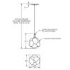 Alan Mizrahi IQ2053 Gem Square | Chandeliers by Alan Mizrahi Lighting Design