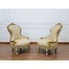 French Style/ Vintage Finish 24k Gold Leaf /Hand Carved Wood | Couch in Couches & Sofas by Art De Vie Furniture
