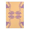 Art Nouveau Paisley no.5 Area Rug | Rugs by Odd Duck Press. Item composed of fiber