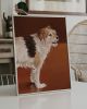 Coffee Shop Dog | Prints by The Ugly Cat Studio