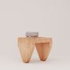Triangle Table | Side Table in Tables by REJO studio. Item made of oak wood