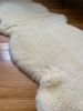 Double Shorn Golden Ivory Sheepskin | Area Rug in Rugs by East Perry. Item made of wool with fiber