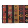 Vintage Organic Turkish Yellow and  Red Kilim Rug Runner | Runner Rug in Rugs by Vintage Pillows Store. Item made of fiber