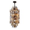Alan Mizrahi KA1805 Petra Bel Air Nero Slim | Chandeliers by Alan Mizrahi Lighting Design