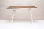 Williams Table / Walnut / Rectangle | Dining Table in Tables by Tronk Design. Item composed of wood & steel