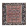 Vintage Square Turkish Oushak Rug - Dining Room Carpet | Area Rug in Rugs by Vintage Pillows Store. Item composed of cotton and fiber