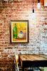 Still Longing - Original Oil Pastel Drawing  - Warm Still Life | Drawings by Eman's Gallery
