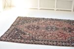 Gorgeous Vintage Rug | Watermelon Pink and Blush | Area Rug in Rugs by The Loom House. Item made of wool with fiber