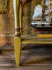 Hand -Painted Amanita Console Table: Rustic Forest Decor Acc | Tables by Birds and Gardens Inc