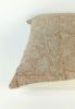 block print pillow, pink block print pillow, block printed | Pillows by Velvet Fringe