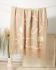 Abstract Throw - Oat | Linens & Bedding by MINNA
