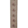 1970s Vintage Floral Aubusson Handmade Kilim Runner Rug | Rugs by Vintage Pillows Store. Item composed of fabric and fiber