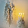 Handmade Macrame Ghost Decoration | Macrame Wall Hanging in Wall Hangings by Got A Knot. Item made of cotton with fiber