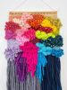 PATCHWORK RAINBOW woven wall hanging | Macrame Wall Hanging in Wall Hangings by Nova Mercury Design. Item composed of fiber