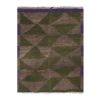 Vintage Angora Mohair Primitive Small Tulu Rug 3'6'' X 4'3'' | Area Rug in Rugs by Vintage Pillows Store